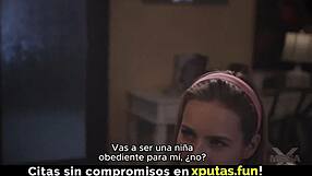 Petite Spanish Stepdaughter Flaunts Small Natural Tits In Homemade Lingerie Tease