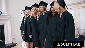 slutty milfs charlie forde and bunny madison reverse gangbang nerd with rough cowgirl rides