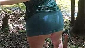imagine this sexy mature bbw just sucking cock deep in the forest... want some?