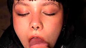 Stepsister Stepbrother Cumshot Blowjob in Homemade Porn Movie Realization