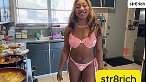 Think Houston's Ebony Anal Queen Survives Snowy Outdoor Ass Pounding?