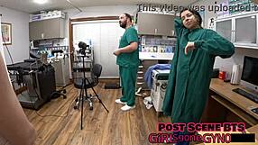 Problematic patient miraa monroe gets fingered anally by nurse!