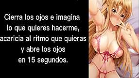 My first joi cei in spanish, obey asuna now