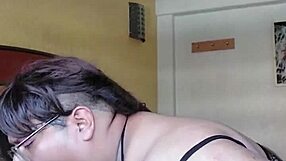 Chubby Mexican Shemale Teases With Tempting Oral Indulgence