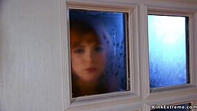 Ever seen a redhead slave's gaping asshole fisted then strapped? Lesbian lezdom anal domination