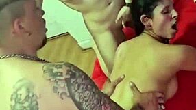 I'm hooked on wild times with three Latina teens