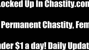 Ready to obey and stay locked in chastity forever like I command?