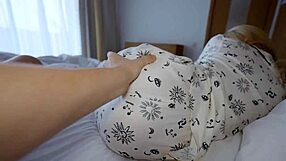 so this naughty blonde stepsis rides bro's cock pov then takes creampie on bed