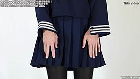 i can't resist sniffing and tasting these white panties all day...