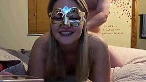 HOTWIFE CALLS MOM AND BEST FRIEND WHILE GETTING FUCKED DEEP