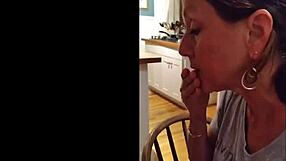 Mature Milf Candi Annie Demands Cock Suck Swallows Huge Cum Mouthful Pov