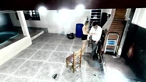 man tricks wife into blowjob then rips clothes for doggystyle sex!