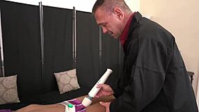 lacey london's ebony pussy rides big white cock in submissive cosplay bliss