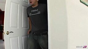 Ever wonder how this tiny latina teen handles two monster cocks in rough mmf threesome?