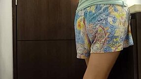 Nurse Milet pees caught on hidden cam voyeur style