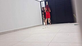 hey check out this redhead wife blowing and fucking neighbor