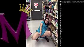 damn that latina's juicy ass bouncing outdoors in public view