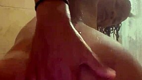 Fat ass teen showers wet and horny craving anal assfucking now!