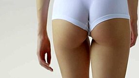 WOW! Fit Model's Tight Ass Begs for Your Hands!