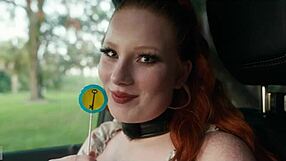 submissive slut crawls from lagoon on knees for ass licking rimjob and piss swallowing