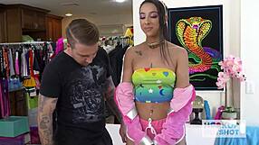 im totally hooked on kiarra kai taking bryan gozzlings rough hardcore pounding