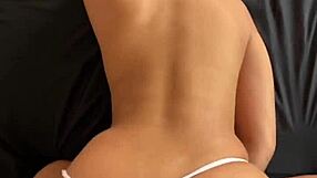 damn this 18yo latina's tiny tits bounce wild riding my huge cock pov rimjob to doggy cumshot