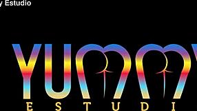 Daniela Garcia's tight colombian ass gapes on five monster cocks with dp dap