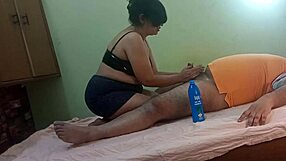 indian bhabhi tempts electrician with wet pussy ass close-up suck and deep fuck