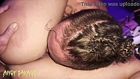 watch me eat this tight asian pussy up close till she cums then creampie