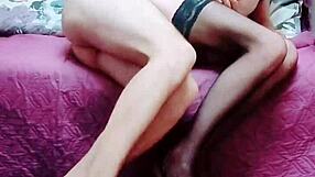 Our Passionate Homemade Lick In Lingerie Feels So Erotic