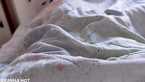 Horny Brazilian Fingers Wet Pussy to Gushing Orgasm