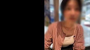 pure cute girl station pickup wet fingering creampie home