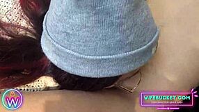 my crafty lesbian wife seduces bestie for forest pussy licking fun