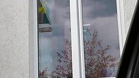 i strip naked in taxi without panties for voyeur driver watching my hairy milf pussy