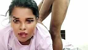aaj girlfriend ko choda, today i fucked her hard doggystyle missionary style