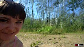 Couples swap partners for bold public outdoor creampie orgy