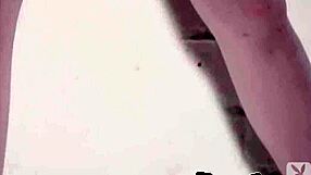 innocent red riding hood reveals her massive natural boobs underneath