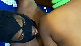 Soldier wakes up horny and fucks bent over military babe doggystyle