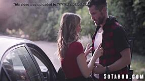 petite slut kirsten scott hitches ride for rough car deepthroat and doggystyle!