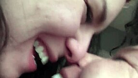 two mature ladies get cozy with college girl by window