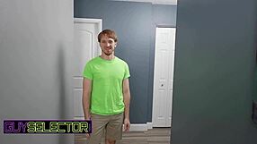 Guy Selector: Boredom Ignites Steamy First Time as Oceane Teases Roommate Xavier's Monster Cock Wildly