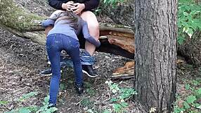 hey dude my stepsis totally spied on our girlfriend licking pussy in forest