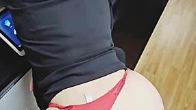 Fat French Mature Banged by Lover in Office Lingerie