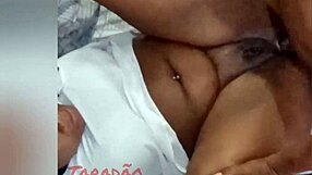 Huge latina bbw milf licks and milks cock for submissive cuckold cumshot.