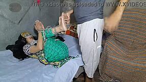 Caught my Indian house maid stealing so I tied her up and fucked her punishment style instead