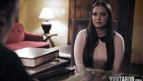 Cheating Busty Milf Fucks Mature Priest