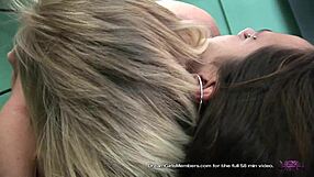 Jillian and Danica's naughty sex game leads to steamy orgasms