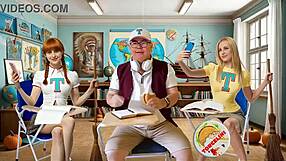 Torcelini halloween lesson witch teacher broomstick ride sfw