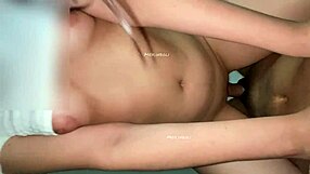 hermanastra's tight virgin pussy loves riding cock hard screaming louder