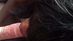 imagine her lips wrapped tight around that thick black cock